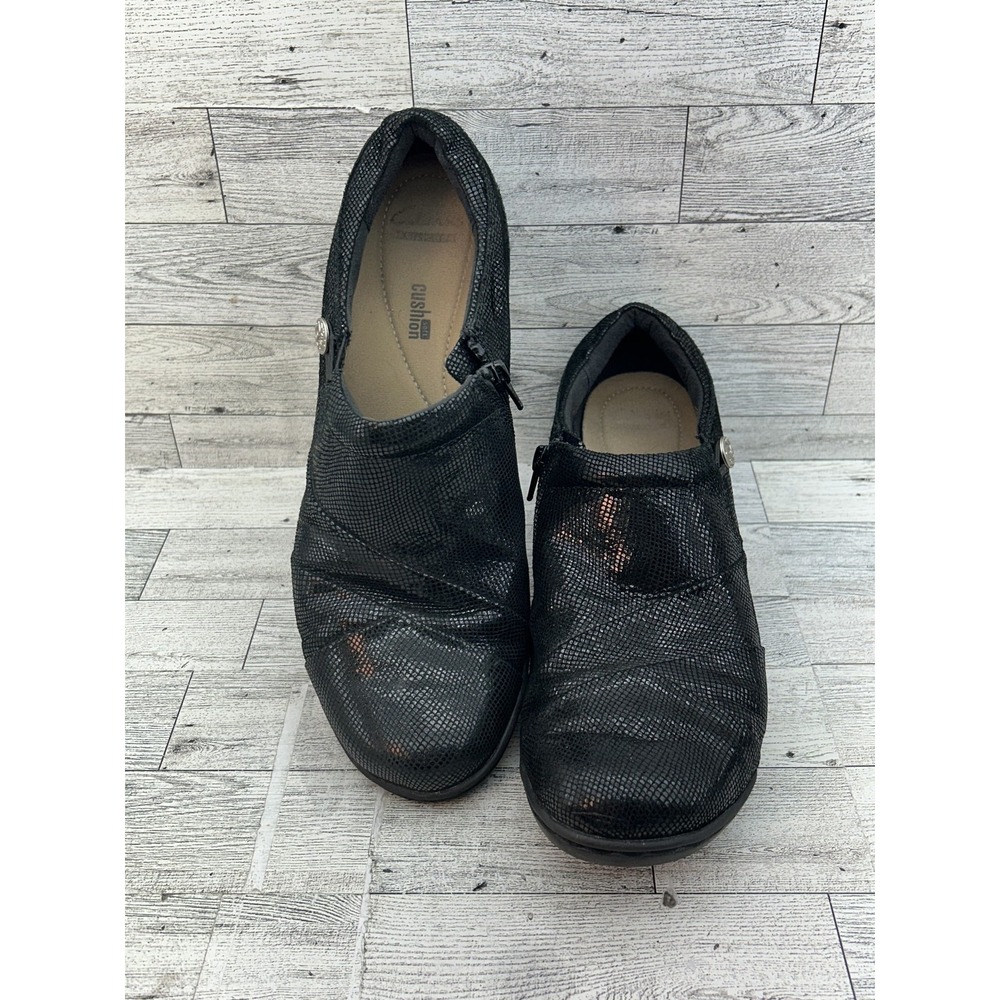 Clarks Shoes Womens Size 11 Comfort Slip On Wedge Casual Soft Cushion 26113343